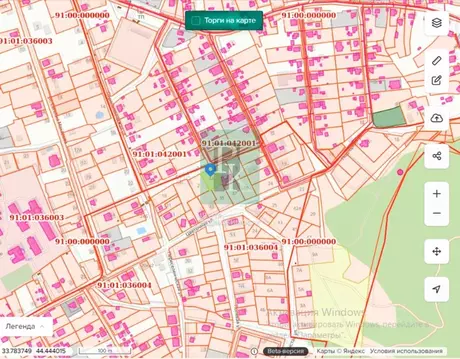Участок в Севастополь с. Орлиное, пер. Солнечный, 3А (10.43 сот.)