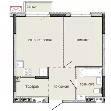 1-к кв. Удмуртия, Ижевск Культбаза жилрайон, 8-й мкр, Ежевика жилой ...