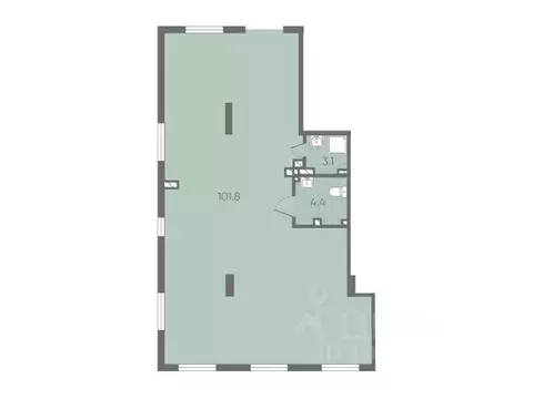 Офис в Санкт-Петербург Партизанская ул., 5 (110 м)