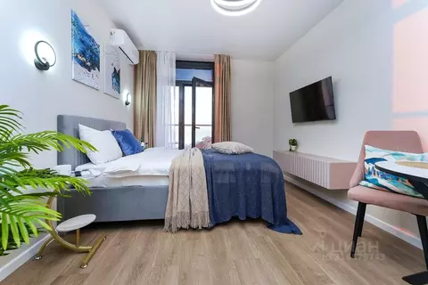 Студия Краснодарский край, Сочи Бытха мкр, ул. Ясногорская, 16/2к6 ...