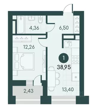 1-к кв. Курганская область, Курган Малиновые высоты жилой комплекс ...