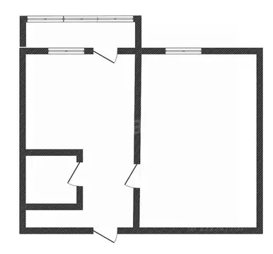 1-к кв. Курская область, Курск ул. Энгельса, 115/4 (31.74 м)