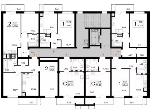 1-к кв. Крым, Симферопольский район, Гвардейское пгт, Республика жилой ...
