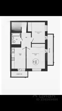2-к кв. Краснодарский край, Краснодар ул. Гидростроителей, 59/2лит1 ...