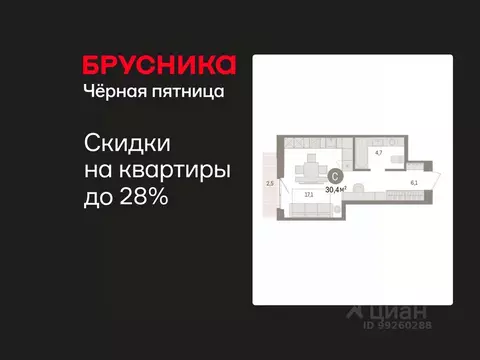 Студия Свердловская область, Екатеринбург Сортировочный жилрайон, ...