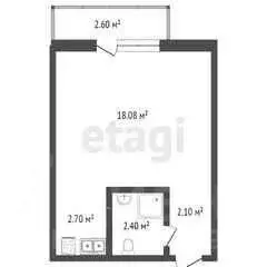 Студия Вологодская область, Вологда Старое ш., 2 (25.7 м)
