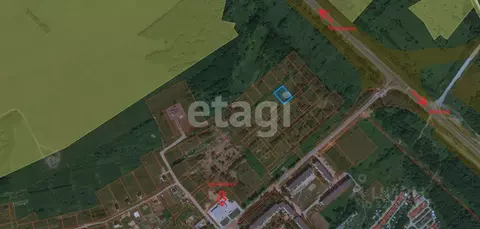 Участок в Вологодская область, Шекснинский муниципальный округ, д. ...