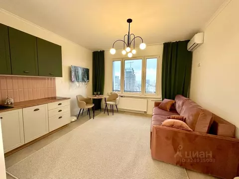 Студия Москва ул. Берзарина, 32А (26.0 м)