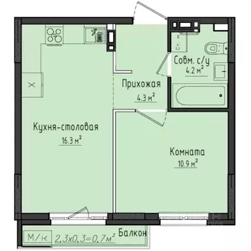 1-к кв. Удмуртия, Завьяловский район, с. Первомайский Город ...