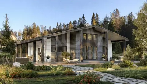 Дом в Ленинградская область, Всеволожский район, Агалатовское с/пос, ...