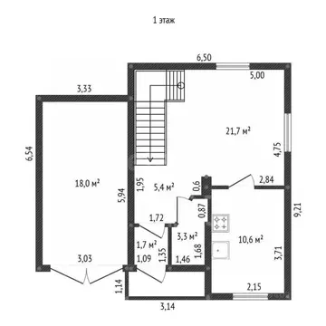 Дом в Башкортостан, Уфа пос. Ново-Александровка, ул. Яктыкульская, 17 ...