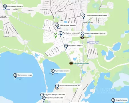 Участок в Ленинградская область, Всеволожский район, Лесколовское ...