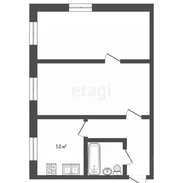 2-к кв. Владимирская область, Муром Юбилейная ул., 2 (39.8 м)