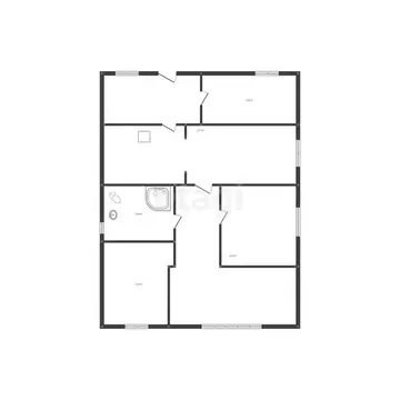 Дом в Бийск, Приречная улица (89 м)