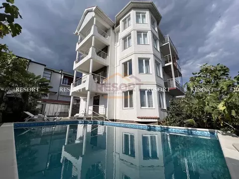 Дом в Крым, Ялта городской округ, Отрадное пгт ул. Лазурная, 48 (350 ...