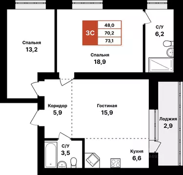 3-к кв. Башкортостан, Уфа Цветы Башкирии жилрайон, Цветы Башкирии ...