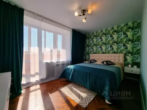 2-к кв. Нижегородская область, Нижний Новгород ул. Родионова, 7 (58.0 ...