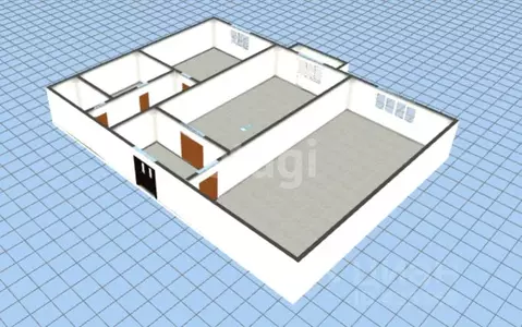 2-к кв. Белгородская область, Губкин ул. Ленина, 13 (43.4 м)