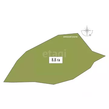 Участок в Алтайский край, Алтайский район, Айский сельсовет, с. Ая  ...