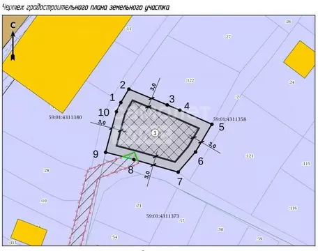 Участок в Пермь (6 м)