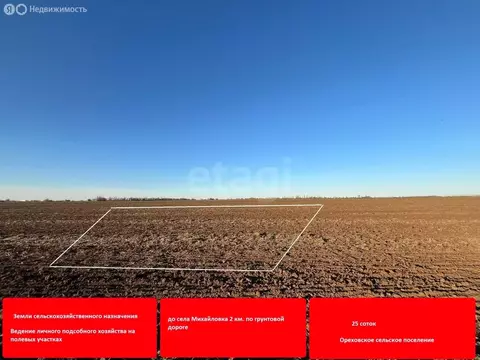 Участок в Сакский район, Ореховское сельское поселение, село ...