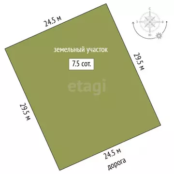 Участок в Тюменская область, Тюменский муниципальный округ, д. ...