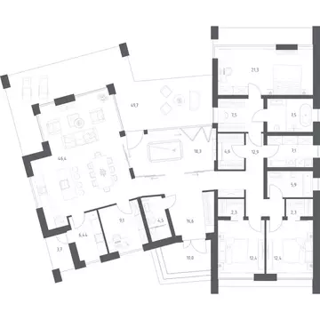 Дом в Тверская область, Калининский муниципальный округ, загородный ...