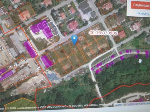 Участок в Калужская область, Малоярославец Загородная ул., 11 (7.96 ...