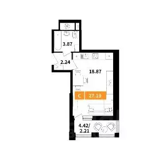 Студия Московская область, Химки Планерный квартал жилой комплекс ...