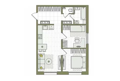 3-к кв. Кировская область, Киров ул. Чистопрудненская, 13А (51.4 м)