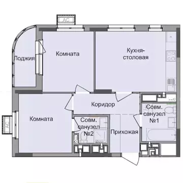 2-к кв. Удмуртия, Ижевск Северо-Западный жилрайон, 4-й мкр, Истории ...