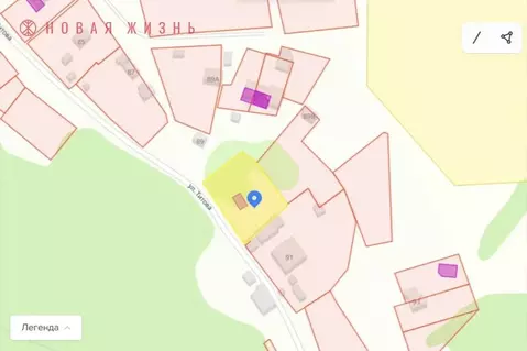 Участок в Самарская область, Красноярский район, Светлое Поле с/пос, ...