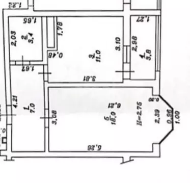 1-комнатная квартира: Анапа, Супсехское шоссе, 39к12 (43.2 м)