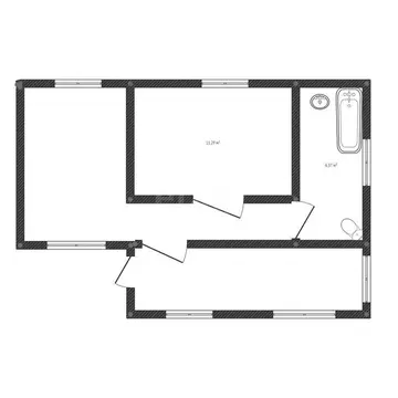 Дом в Курган, посёлок Увал, улица Миронова (96 м)