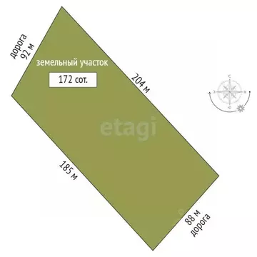 Участок в Севастополь Балаклавский р-н, Терновский муниципальный ...