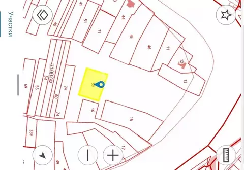 Участок в Рязанская область, Михайловский муниципальный округ, с. ...