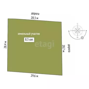 Участок в Тюменская область, Тюменский муниципальный округ, Лесник-2 ...