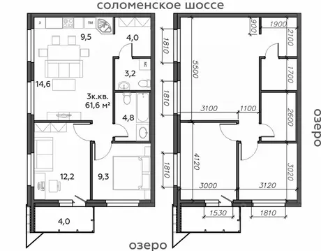 3-к кв. Карелия, Петрозаводск Район Северная промзона, Вороний Наволок ...