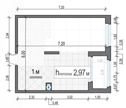 1-к кв. Московская область, Мытищи 17А мкр, Новое Медведково жилой ...
