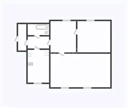 3-к кв. Костромская область, Нерехта ул. Герцена, 9 (54.2 м)