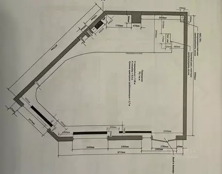 Помещение свободного назначения в Москва Каширский проезд, 25к2 (76 м)