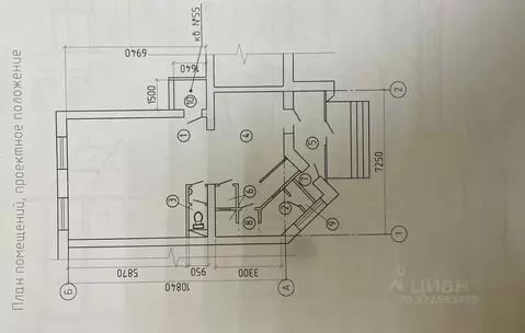 Офис в Омская область, Омск ул. Перелета, 8/1 (80 м)