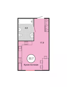 1-к кв. Ставропольский край, Михайловск Шпаковский район, пер. ...