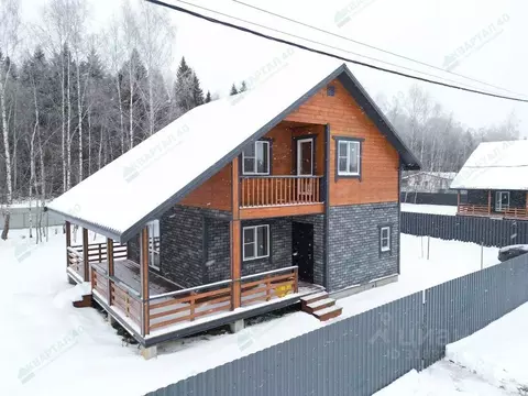 Дом в Калужская область, Боровский район, Совьяки с/пос, д. Рязанцево ...