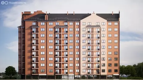 1-комнатная квартира: Владикавказ, улица Куйбышева, 77В (52 м)