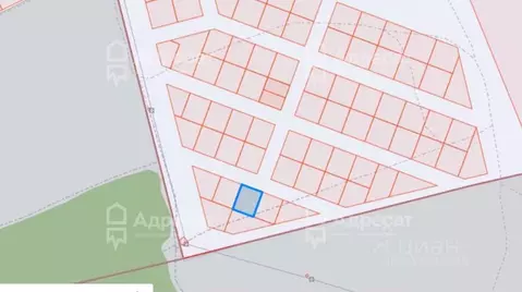 Участок в Волгоградская область, Волгоград ул. Артезианская (7.58 ...