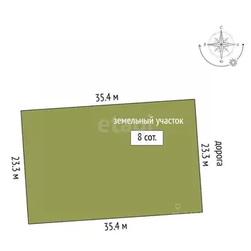 Участок в Башкортостан, Стерлитамакский район, д. Казадаевка, Любажи ...