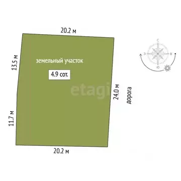 Дом в Тюменская область, Тюмень Тополек СНТ, 10-я линия (36 м)