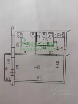 1-к кв. Брянская область, Брянск ул. Чернышевского, 52 (30.05 м)