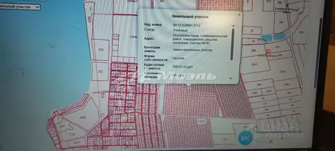 Участок в Крым, Симферопольский район, Николаевка пгт ул. Звездная ...